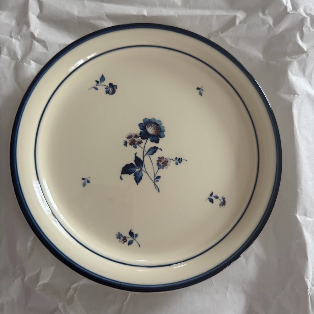 Vintage NORITAKE Keltcraft Designed -Blue Chintz- #9104, Salad Plate